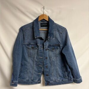 Calvin Klein Jeans Medium Blue Denim Trucker Jacket